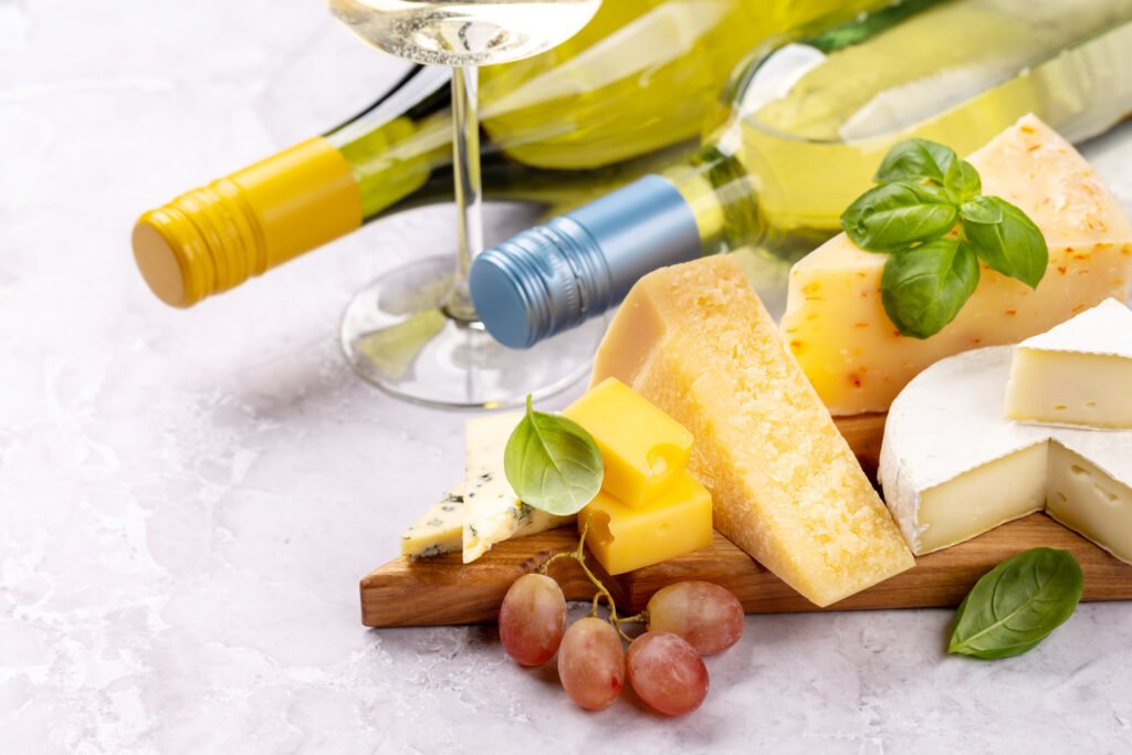 Fromage + Vin blanc