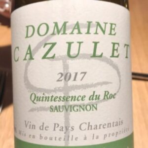 quintessence du roc sauvignon - domaine cazulet