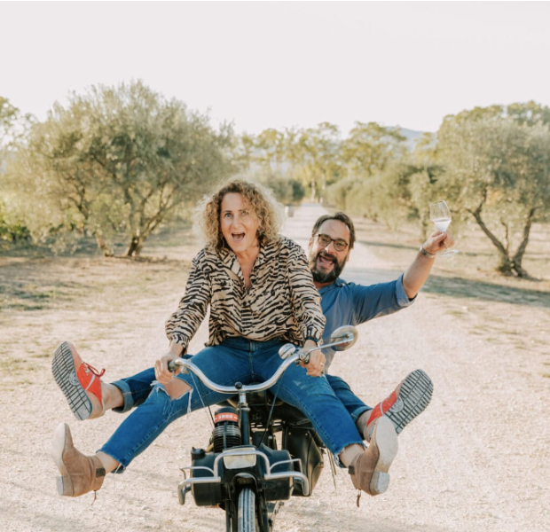 Boris et Leticia, domaine La Grande Sieste